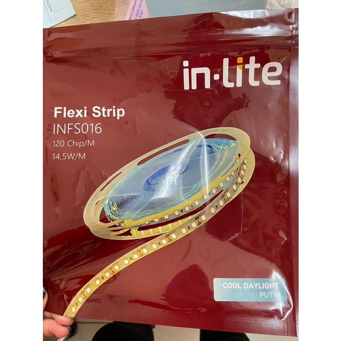 Inlite Lampu Led Strip 14,5W Infs016 Ip65 Ip20 Lampu Led Strip In-Lite