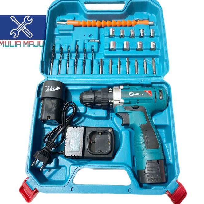 Mesin Bor Batrai 18V Sh 189 Mailtank / Cordless Drill 18V