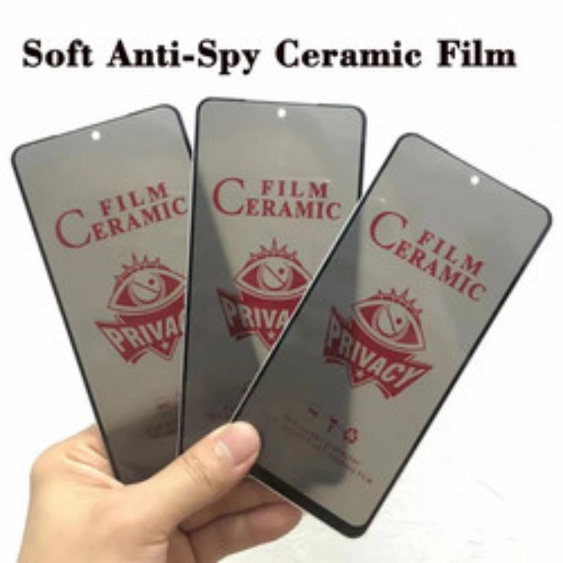 ANTI GORES ADVAN G9 G9 PRO G9 PERFECTO FLEXIBLE CERAMIC GLASS FILM  SOFT MATTE ANTI SPY PRIVACY FULL