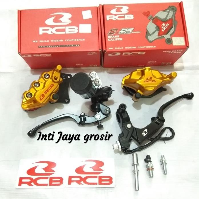 Master Rem Rcb S1 Set Kaliper Rcb Depan Belakang Cb150R Cbr 150