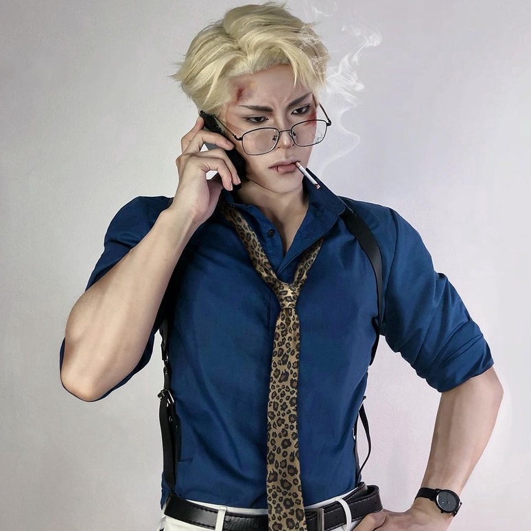 Pasti Ready Harness Cosplay Nanami Kento Jujutsu Kaisen - body belt nanami for cosplay 519♟