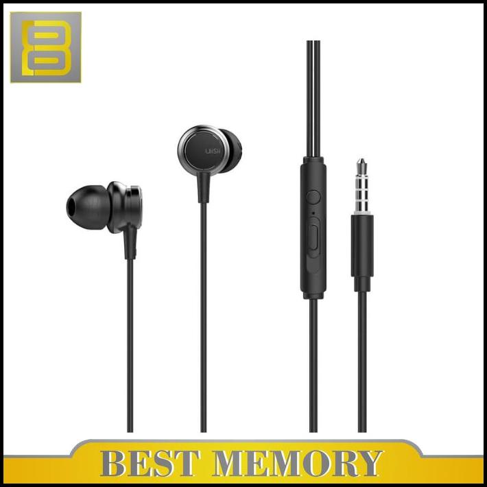 Terlaris Uiisii Hm9 Stereo Earphones With Mic