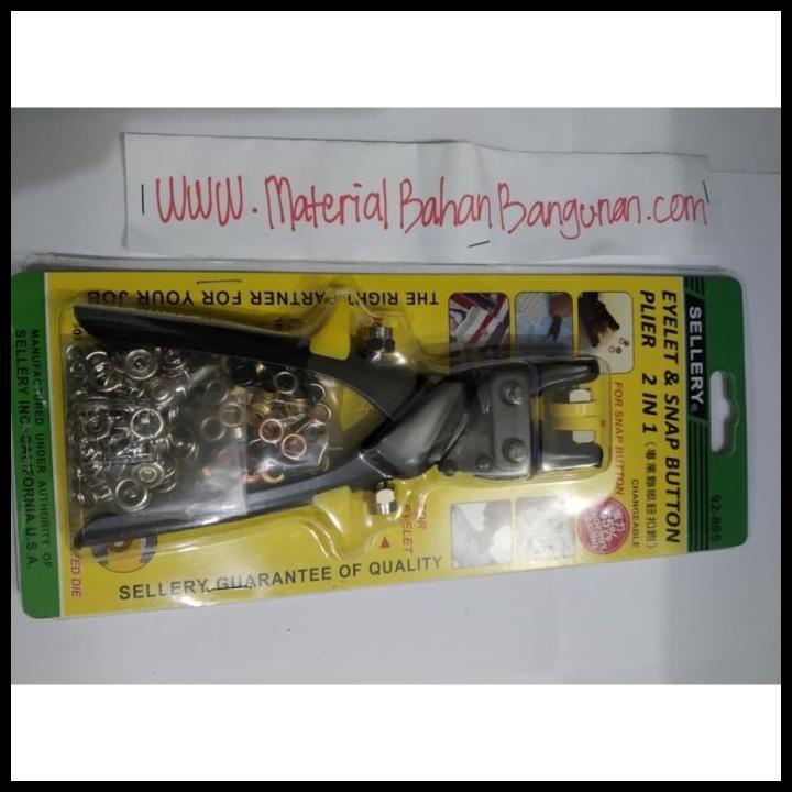 Best Seller Eyelet Button Plier Tang Kancing Lubang Tali Sepatu Lubang Kulit Kain