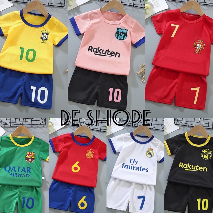 ❀ZZj COD / SETELAN BAJU IMPORT ANAK / SETELAN BAJU BOLA ANAK LAKI LAKI / SET BAJU BOLA ANAK / KAOS I