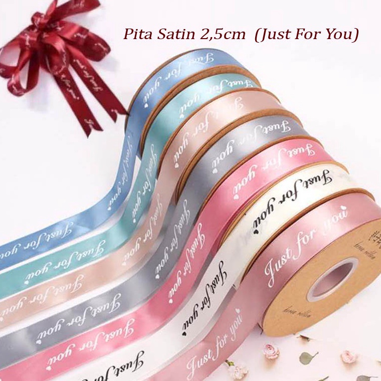 

← ECER 5METER Pita Satin 2,5cm (Just For You) - Pita kerajinan PS002 3374