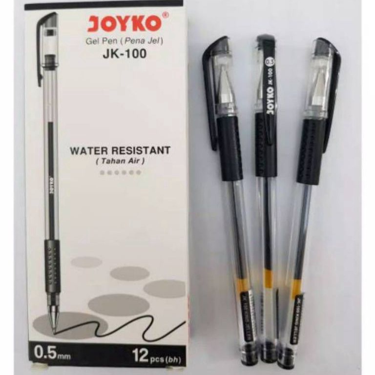 

59 pulpen gel joyko JK-100 joyko JK-100NT ( 12 PCS ) 71
