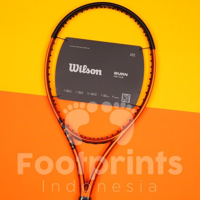 Raket Tenis Wilson Burn 100 ULS V5 2023 Tennis Racket 260 gr Original