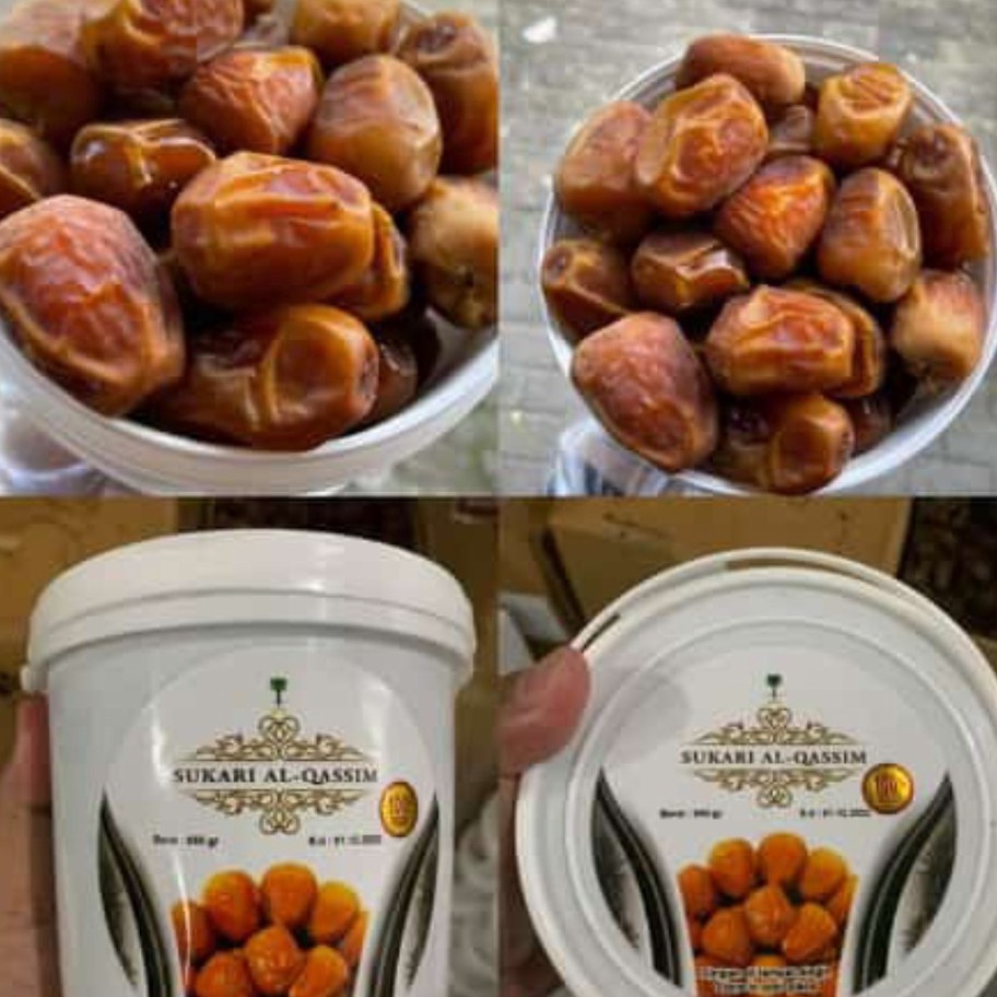 

Kurma Sukari Premium Sayeer AL-QASSIM Ember 850gr kurma sukari premium ember 850gr