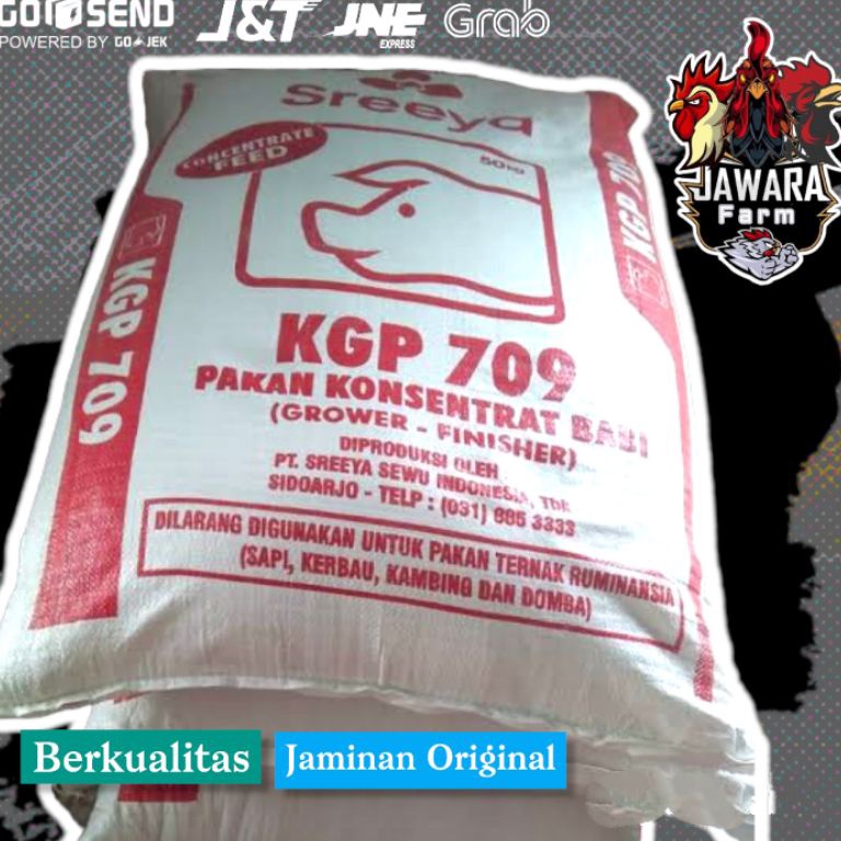 ❉ Pur Konsentrat Babi KGP 709 - Pakan Babi Bebek Pedaging 1Kg Diskon Promo