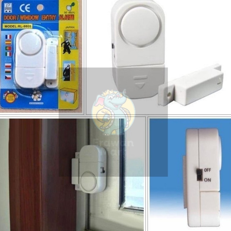 ￣ WB bel pintu alarm anti maling c Premium ◘.