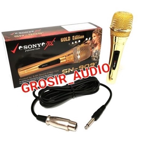 HOT SALE. MIC KABEL SONY SN909 GOLD EDITION SONY SN909 BLACK EDITION ,MICROPHONE KABEL SONY SN 909 G