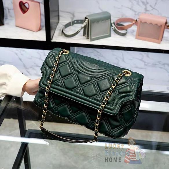 Tas TORY BURCH FLEMING Soft Leather Convertible Bag 100% ORIGINAL TB