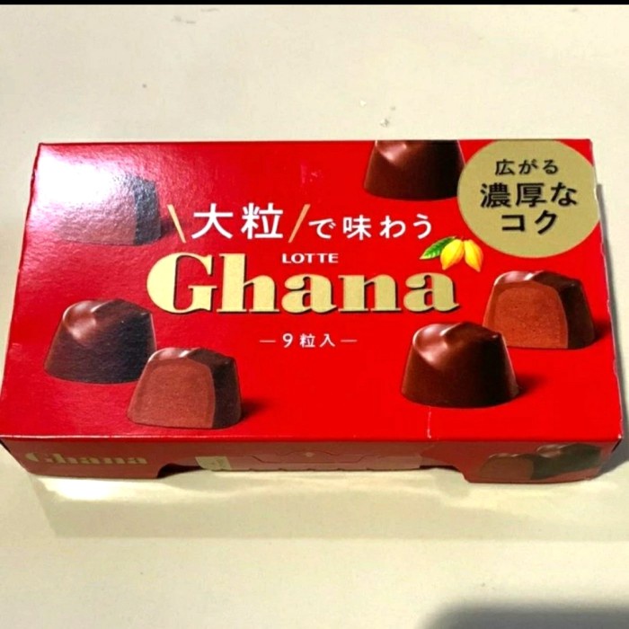 

Lotte Ghana Chocolate Japan