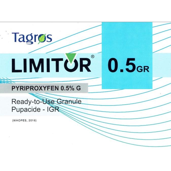 %%%%] Larvasida Malaria IGR LIMITOR 0,5 GR Pyriproxyfen 0,5% Pack 1 kg