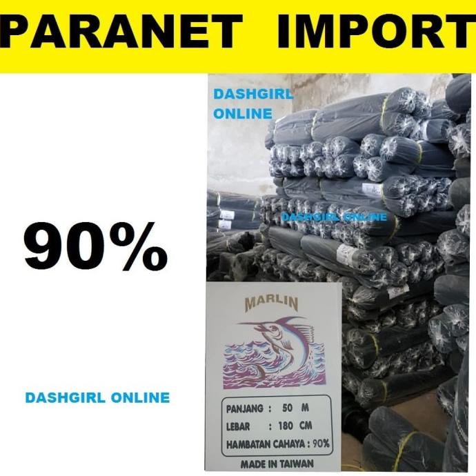 Ready PARANET 90% IMPOR ROLL PANJANG 50m LEBAR 1.8m / PARANET IMPORT