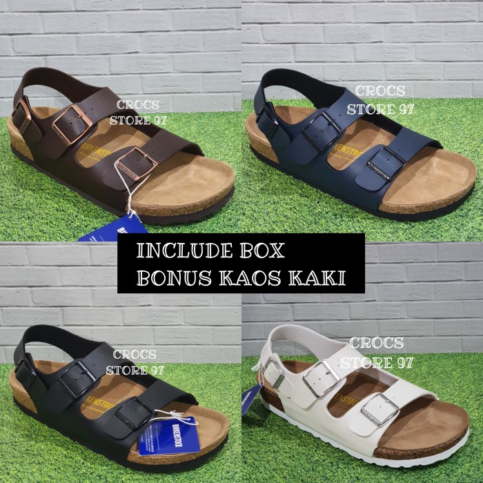 Bestseller Sendal Birkenstock / Sepatu Sandal Birkenstock Milano Unisex