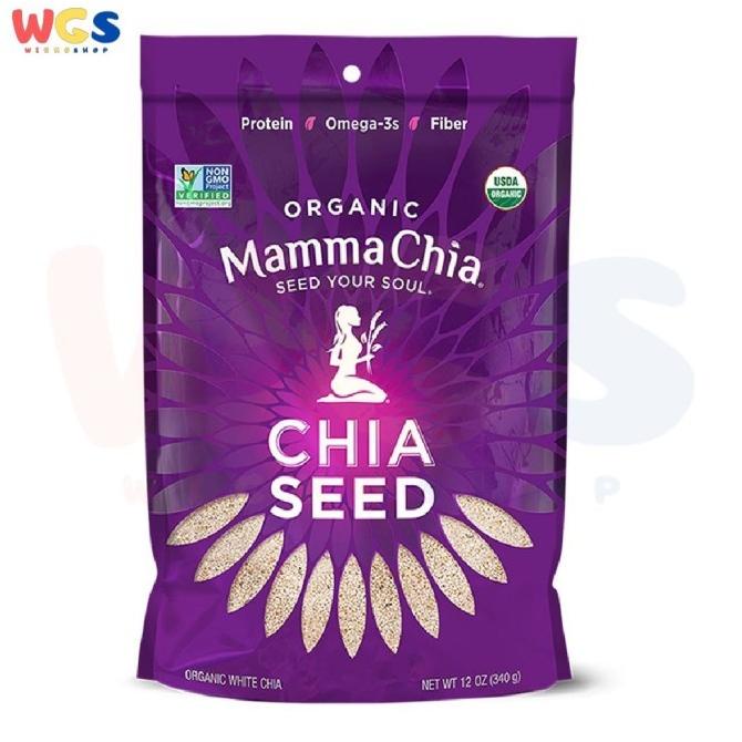 

Mamma Chia Organic White Chia Seed USDA Organic 12oz 340g