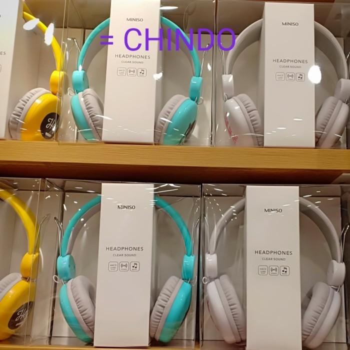 Headset Miniso Qualitas Jepan/Miniso Headphone Km-810 Original