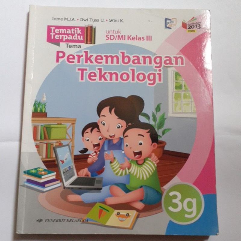 Buku Tematik Kelas 3 SD Erlangga