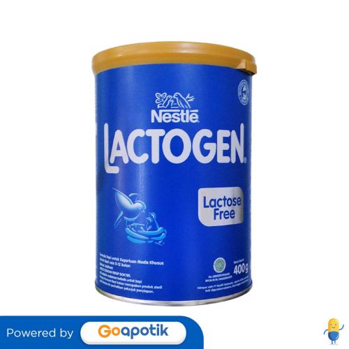 

LACTOGEN LACTOSE FREE 400 GRAM KALENG