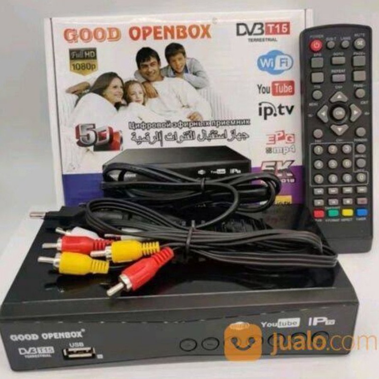 ➙WIO Stb Set Box Good Openbox DVB T15 Stb WiFi , YouTube , IP.tv termurah ❉ ➢