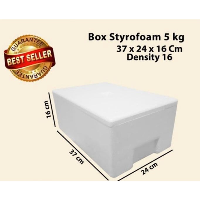

Limited Box Strefoam 5Kg ( 37 X 24 X 16 Cm )