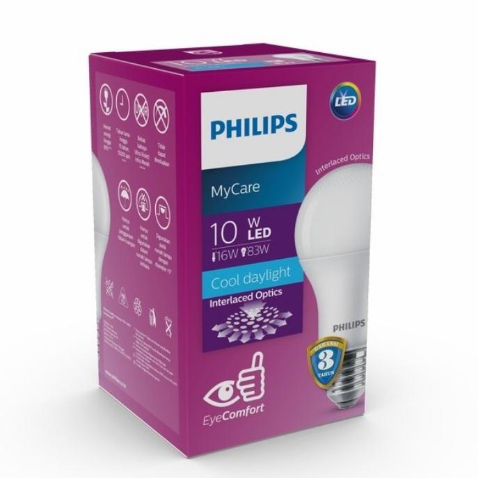 best seller] Philips Bohlam Bola Lampu LED 10W 10 Watt