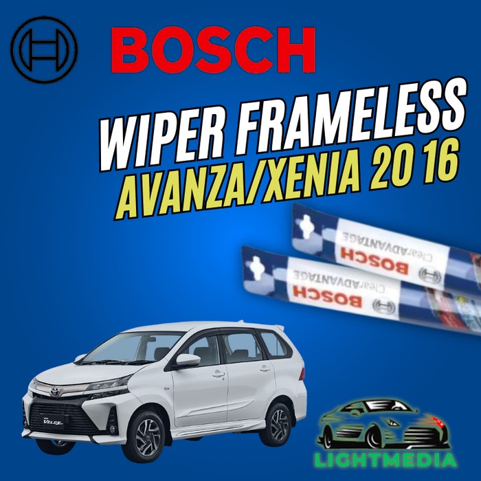 WIPER FRAMELESS TOYOTA AVANZA / XENIA BOSCH ORIGINAL