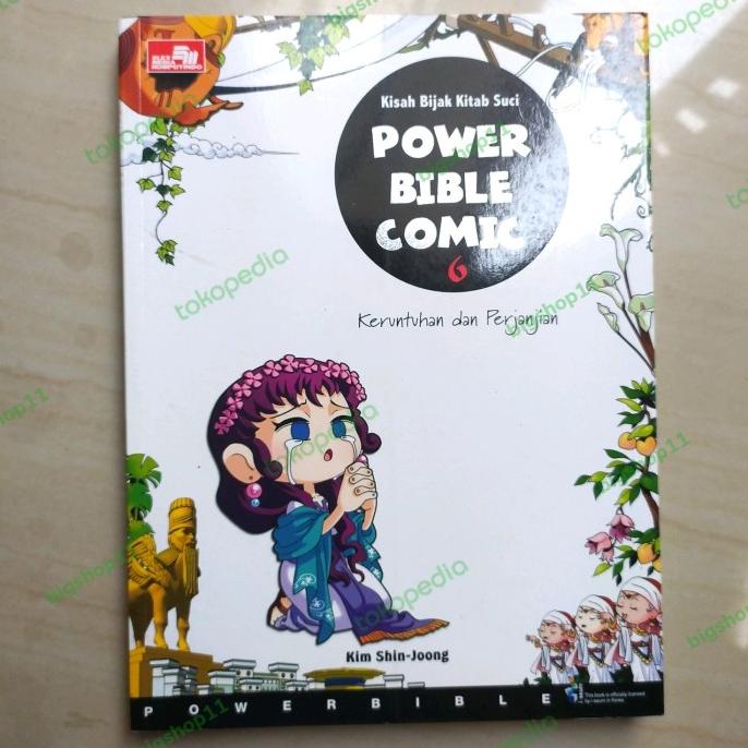 Buku POWER BIBLE COMIC 10buku