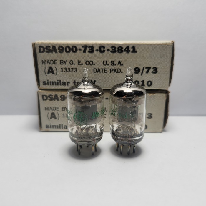 GE JAN 5654W 5654 6J1 6AK5 6096 VACUUM VALVE PREAMP TUBE