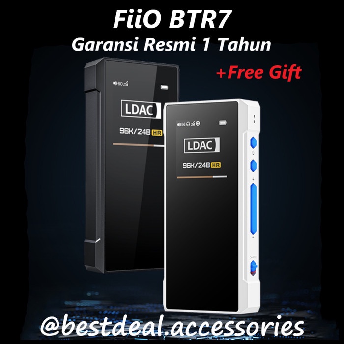 FIIO BTR7 / BTR 7 PORTABLE BLUETOOTH DAC AMPLIFIER THX MQA (NEW BTR5)