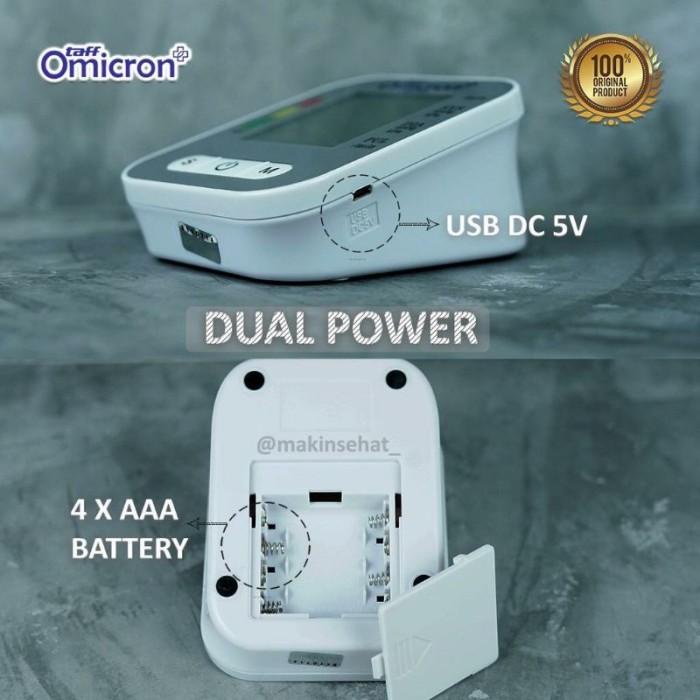 Alat Ukur Tensi Darah Tensimeter Digital Taff Omicron Rak 289 Original