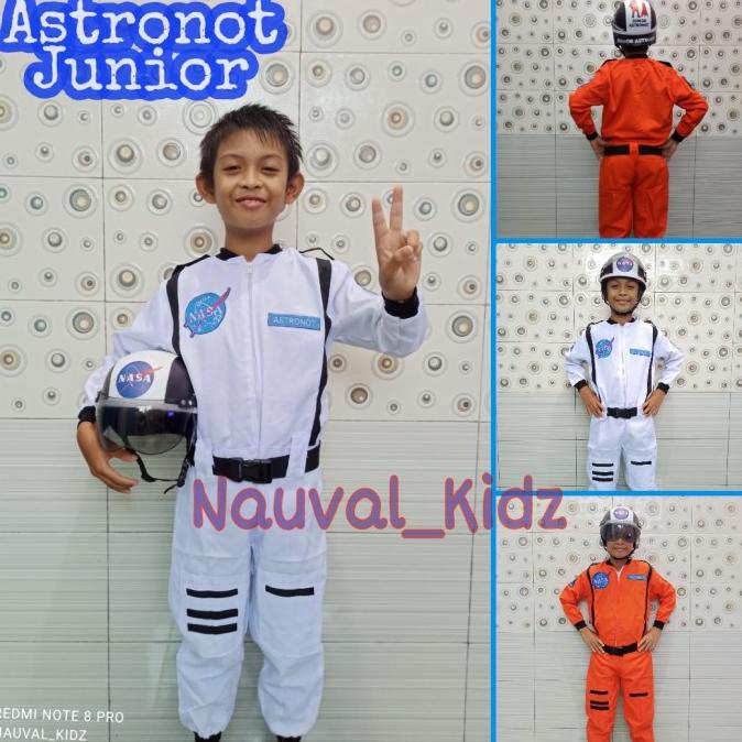Baju Wearpack Anak Profesi Astronot + Helm