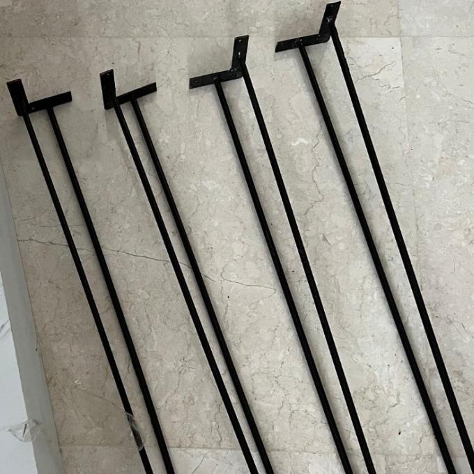 Kaki Meja Besi Saja Tinggi 70 Cm