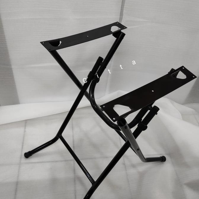 Kaki Meja Lipat Silang