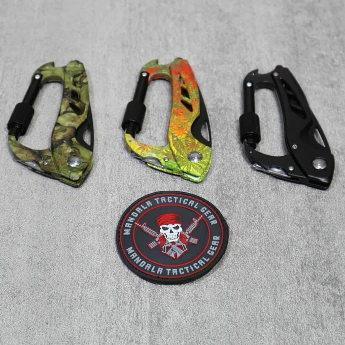 Terlaris Carabiner Multi Tools / Carabiner Edc Tools