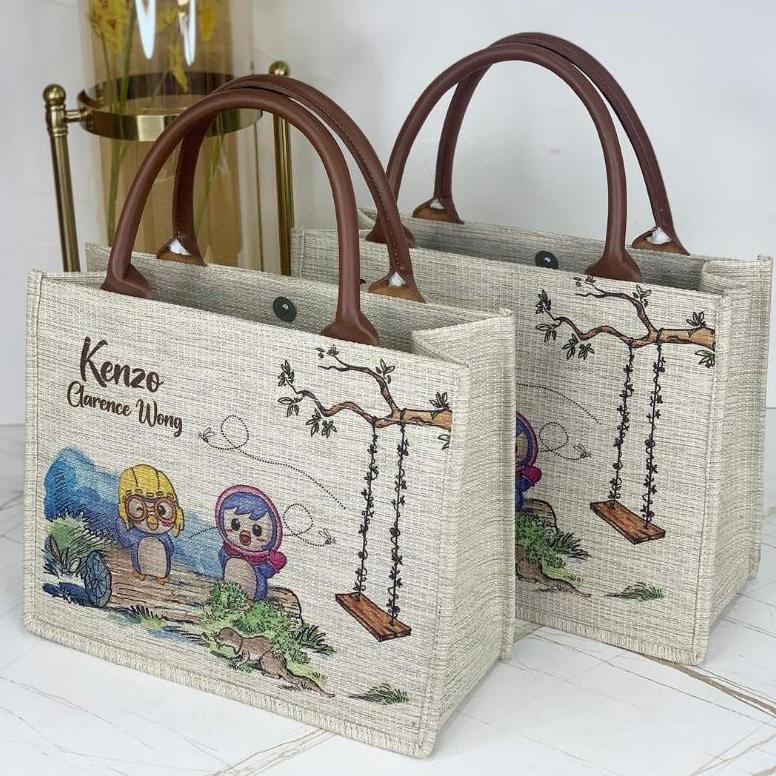 

Bnm837 Tas Custom "Evelyn Bag" Min 1 Lusin //Hamper Idul Fitri// Hamper Lebaran Sale