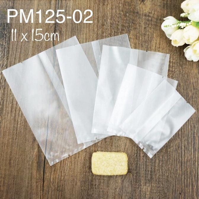 Plastik Kue Mooncake Polos Transparent Doff PM12502