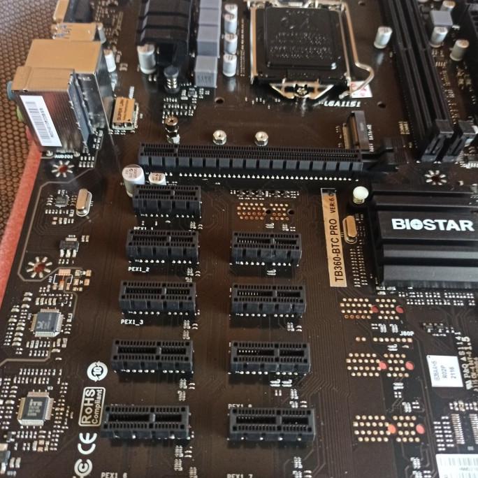 Biostar TB360 BTC Pro 12slot mining board