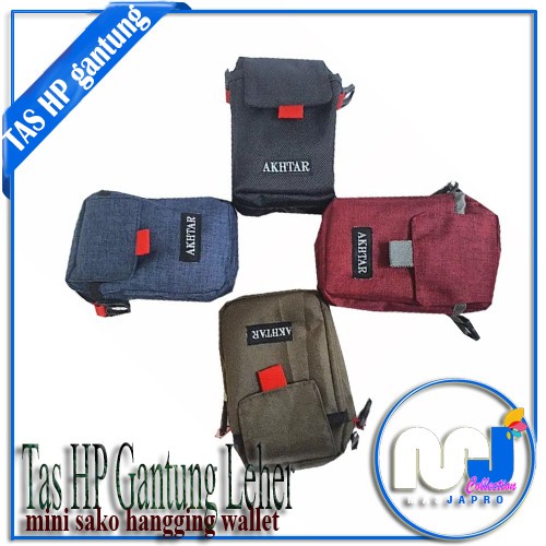 Tas HP gantung Leher Pria Wanita