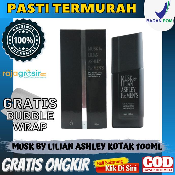 MUSK BY LILIAN ASHLEY KOTAK SERIES 100ML PARFUM ORIGINAL PRIA TERMURAH