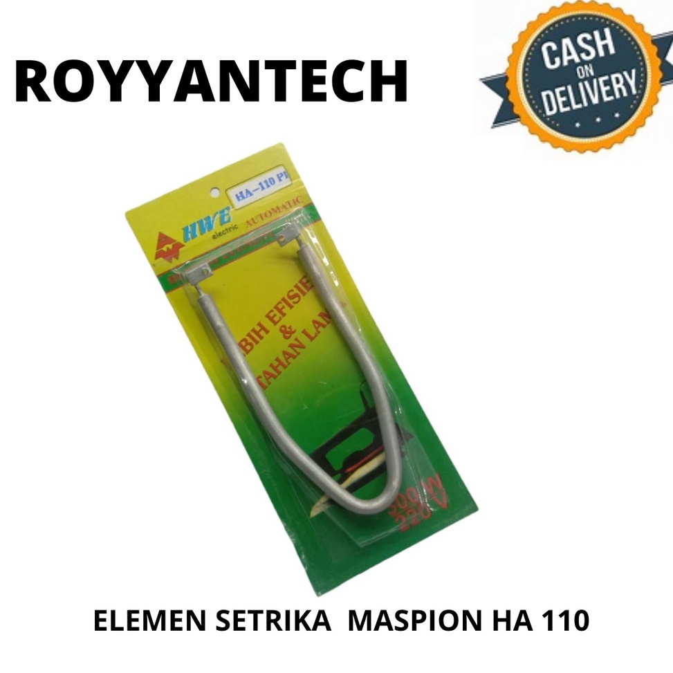 ★★★ Wef ELEMEN PEMANAS SETRIKA MASPION HA 110 ELEMEN GOSOKAN MASPION HA110 ❂ ✧