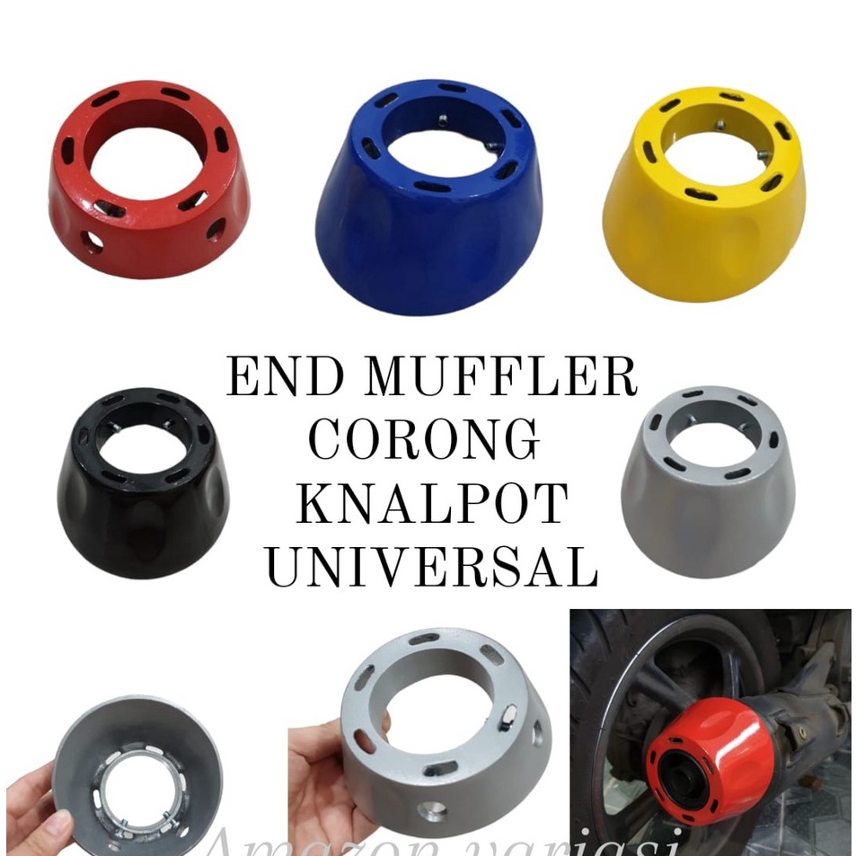 LU CORONG KNALPOT END MUFFLER ENDCUP MONCONG  CORONG KNALPOT VARIO 125 VARIO 150 PCX / MIO SOUL / MI