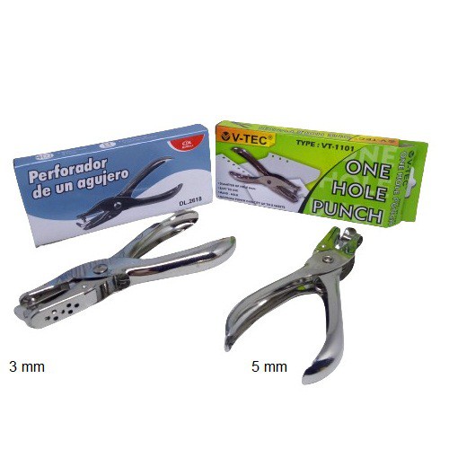 

OPE PERFORATOR 3 MM , 6 MM , 2 LUBANG // PEMBOLONG PELUBANG / PUNCH / PLONG PLONGAN LZ8