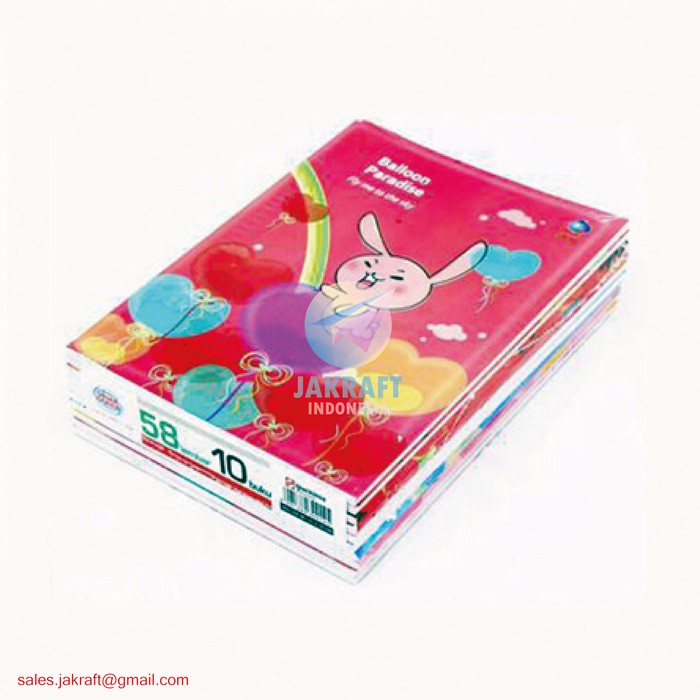 

GM2 BUKU TULIS BERGARIS SKOLA BY SIDU ISI 58 LEMBAR ADA 10 BUKU K1P