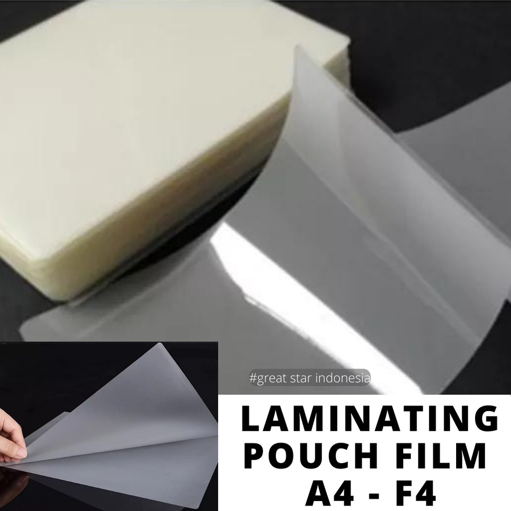 

C2D LAMINASI/LAMINATING POUCH FILM A4 - F4/10LEMBAR UGQ