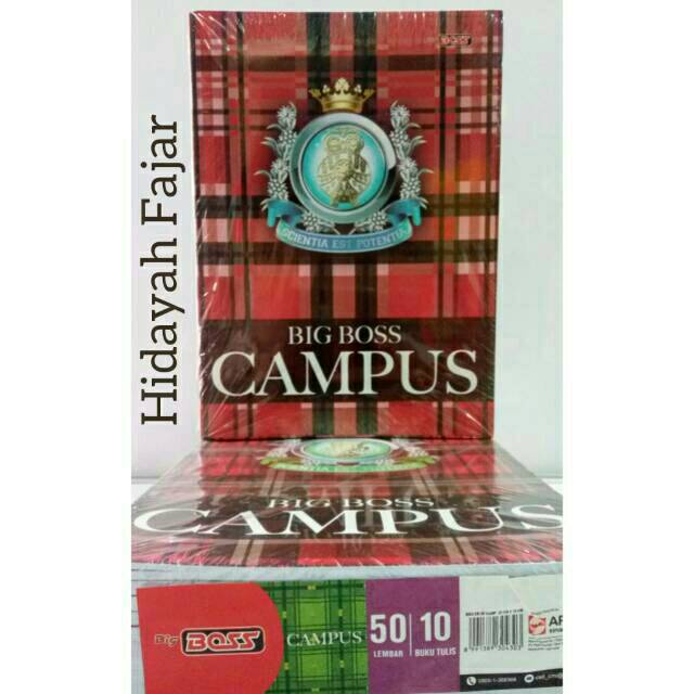 

ICP BUKU BIG BOSS 50 LEMBAR - BUKU CAMPUS - BUKU TULIS IE9