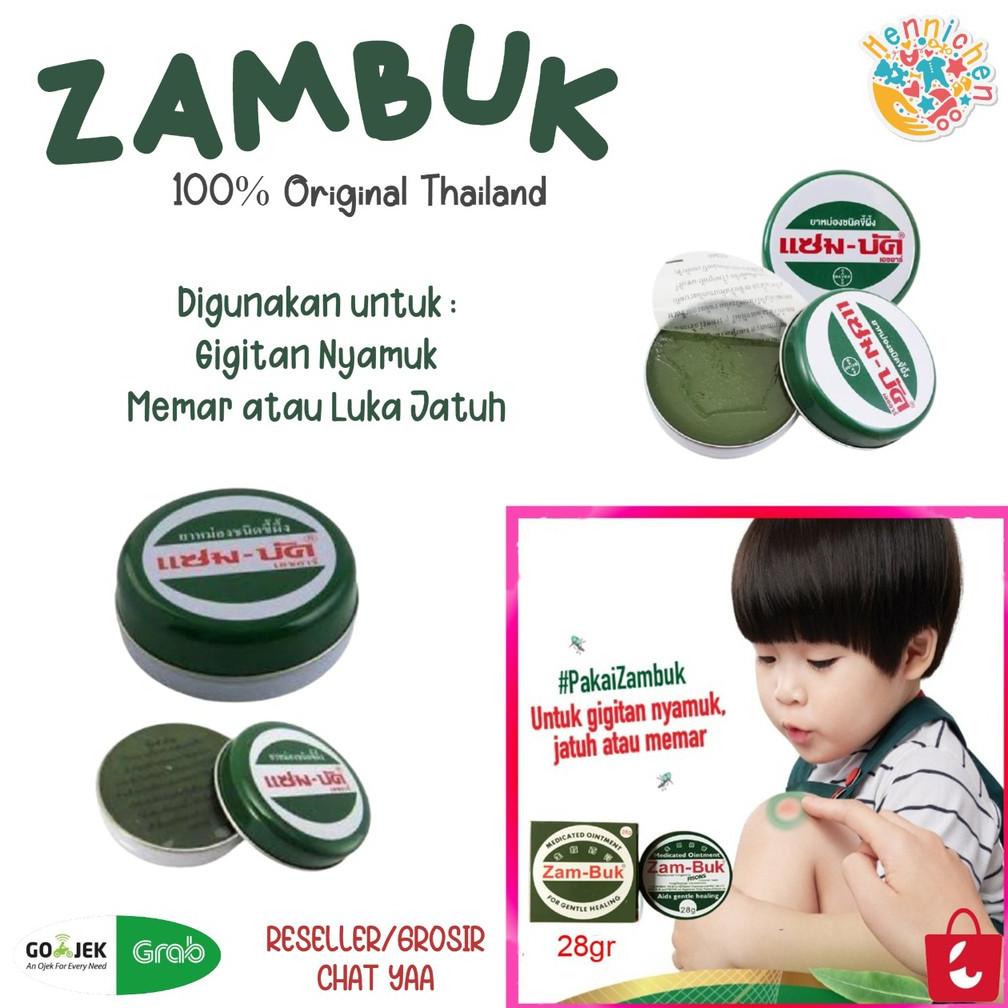 Diskon Zambuk 100% Original Zambuk Thailand Bangkok 8Gr 18 Gr 25 Gr 36 Gr