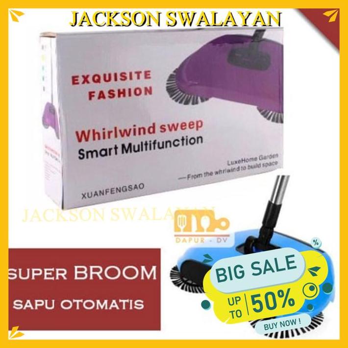 SAPU ELEKTRIK OTOMATIS - EXQUISITE FASHION SUPER BROOM BEST SELLER