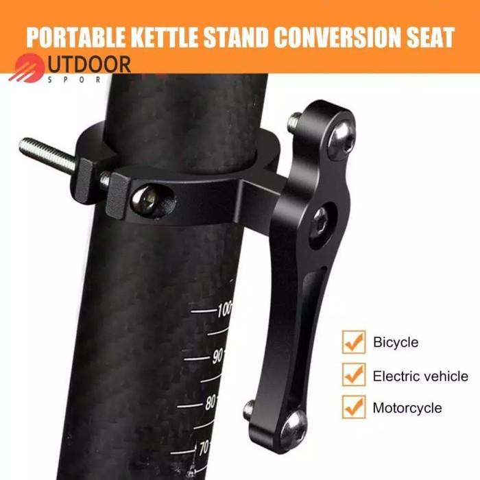 Lengobs Breket Holder Botol Minum Sepeda Bisa Diseatpost Dan Distang
